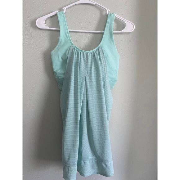 Lululemon run times tank top 4 mint green toothpaste - Picture 1 of 11
